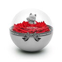 ROSEONLY プリザーブドフラワー ハニーネコタンブラーとデスティニーローズ 可愛いネコのタンブラーインフィニティローズ 誕生日プレゼント、バレンタインデー...
