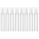 RemeeHi 真空ボトル 10ml 15ml 8個入り ポンプボトル 透明真空乳剤ボトル ポンプタイプ エアレス プッシュボトル 旅行ボトル (15ml 8本...