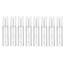 RemeeHi 真空ボトル 10ml 15ml 8個入り ポンプボトル 透明真空乳剤ボトル ポンプタイプ エアレス プッシュボトル 旅行ボトル (10ml 8本...