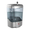 ¡NTERHASA! 600ml 自動液体ソープディスペンサー、赤外線センサー、0.2秒吐出、非接触式、IPX4防水、4*AA電池式、ABS素材、壁掛...