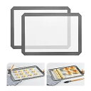 KR KITCHENRAKU クッキングシート クッキングマットシリコーンマット お菓子作り 調理台保護マット 製菓道具 耐熱 滑り止め 2枚セット 繰り返し ...