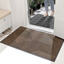 Forhomelife 玄関マット 屋外 大判 泥落とし 60x90cm ドアマット 室内 おしゃれ 入口マット 滑り止め 業務用 家庭用 エントランスマット ...