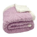 Mokoya 毛布 冬用 ダブル 200x230cm 掛毛布 クイーン おしゃれ 二枚合わせ 北欧風ボア 軽量毛布 通年使用 洗える 抗菌防臭 防ダニ 静電抑制...