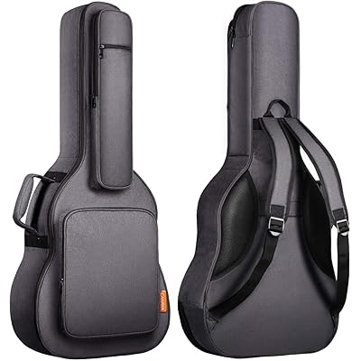 CAHAYA アコースティックギター ギグバッグ ネックピロー付き 18mmスポンジ (特許番号No 007468509-000..