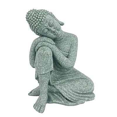 RemeeHi 結石 仏像 仏像飾り 祈るために 幸運をもたらす 置物 運気上昇 金運 (B)