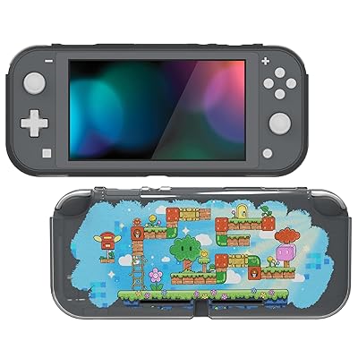 PlayVital Switch Liteに対応するカスタム保護ケース(ソフト)、Switch Liteに対応用ケースカバー(ソフト)、スイッチライト用保護カバー【ブロックアドベンチャー】 PlayVital Switch Liteに対応するカスタム保護ケース(ソフト)、Switch Liteに対応用ケースカバー(ソフト)、スイッチライト用保護カバー【ブロックアドベンチャー】