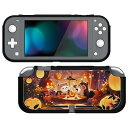 PlayVital Switch Liteに対応するカスタム保護ケース(ソフト)、Switch Liteに対応用ケースカバー(ソフト)、スイッチライト用保護カバー【ハロウィンパンプキンフェスト】