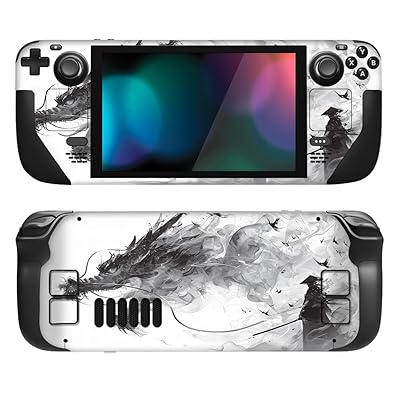 PlayVital Steam Deckモデルに対応用フルセット保護ステッカーシール、Steam Deckに対応用カスタムビニールステッカースキンシール【ミストボーン ドラゴン】