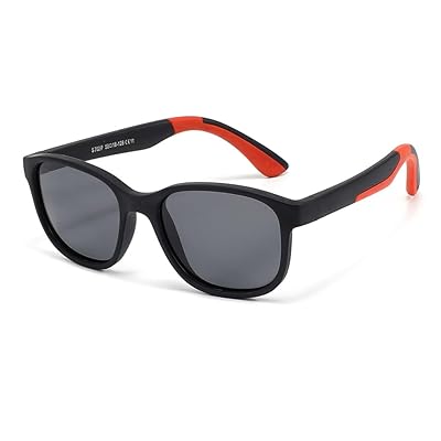 [FEISEDY] キッズ 偏光 子供用サングラス スポーツ サングラス UV400 超軽量 19g TPEEフレーム 野球 釣り 登山 自転車 サイクリング TAC偏光 紫外線カット B1311