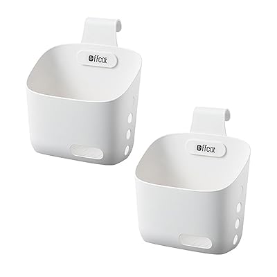 ELECTRO-WEIDEWORLD お風呂ラック 吊り下げ 2個 シャンプーラック バスラック 連結可能 お風呂バスケッ..