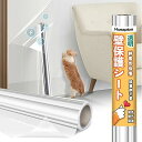 Hueapion 猫 壁紙保護シート 静電気吸着 透明 爪研ぎ防止シート はがせる 猫 つめとぎ 防止 シート 接着剤不要 壁汚れ防止 (60cm X 3m)(4)