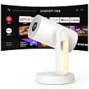 【Netflix公式ライセンス・自動台形補正】ETOE プロジェクター Android TV 11.0 搭載 1080p対応 300ANSI【140°回転 天井...