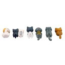 Artibetter 置物 猫 プラスチック手工芸品 ミニマイクロランドスケープ植木鉢 猫 模型 子猫 セット オーナメント 庭の装飾 オブジェ 部屋 飾り 車...