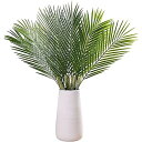 人工ヤシの葉 人工観葉植物 光触媒 熱帯のヤシの葉 熱帯植物 オフィス ホーム 飾り フェイクグリーン 大きなヤシの葉 ハワイアンパーティー (ソテツ)