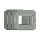 AlfaBot 窓拭きロボット GLS400 専用 交換用クリーニングクロス 4セット