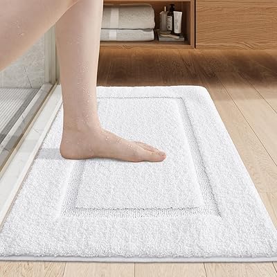 DEXI バスマット 速乾 お風呂マット 高吸水力 足拭きマット 滑り止め 洗える 浴室マット マイクロファ..