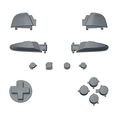eXtremeRate プロコン switchに対応用ABXY D-pad ZR ZL L Rボタン、switch proコントローラーに対応用フルセットボタン‐コントローラーは含まれていません【ニューホープグレイ】 eXtremeRate プロコン switchに対応用ABXY D-pad ZR ZL L Rボタン、switch proコントローラーに対応用フルセットボタン‐コントローラーは含まれていません【ニューホープグレイ】
