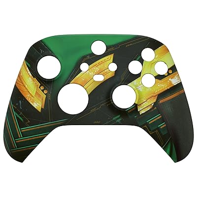 eXtremeRateのXbox Series X/S対応用カスタムフロントハウジングシェル、パタンデザインXbox Series X/S対応とXbox Coreに対応用ソフトタッチカバーフェースプレート、コントローラーは含まれていません【ラグナロク eXtremeRateのXbox Series X/S対応用カスタムフロントハウジングシェル、パタンデザインXbox Series X/S対応とXbox Coreに対応用ソフトタッチカバーフェースプレート、コントローラーは含まれていません【ラグナロク
