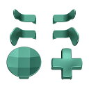 eXtremeRate xbox elite V1/V2コントローラーに対応用6 in 1交換用磁性ステンレス鋼方向キー、xbox elite対応&elite series 2に対応用方向キー背面ボタン【グリーン】(2)