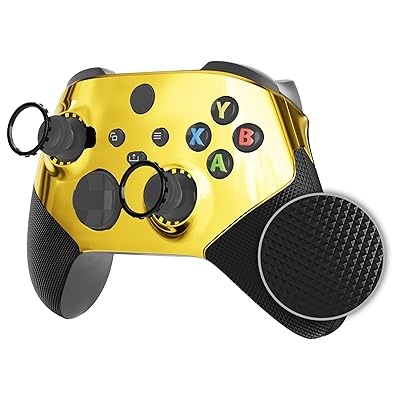 eXtremeRate xbox coreコントローラーに対応用再設計されたグリップハンドルフェイスプレート、xbox series X&Sコントローラー対応用ASRバージョンパフォーマンスラバライズドサイドレールグリップシェル-コントローラーは含ま