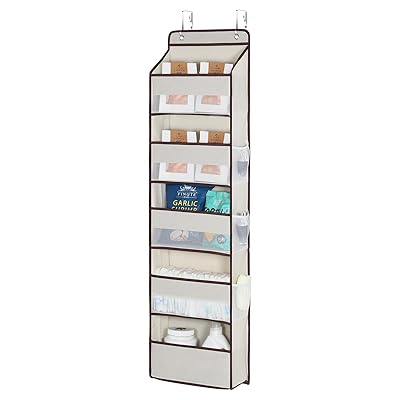 HASONA ウォールポケット 【2024変形防止設計】 5段 ドア掛け 収納ポケット 壁掛け 吊り下げ収納ポケッ..