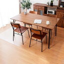 Bloomlover PVC ダイニングマット 透明 180X300cm 特大サイズ 床を保護するダイニングマット 超大判 カーペットプロテクターマット 厚さ1...