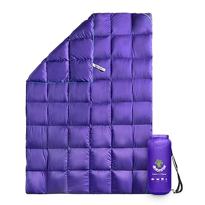 4Monster ダウン ブランケット マルチブランケット 防寒 アウトドア キャンプ 旅行 軽量 防水 防風 コ..