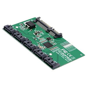 Cablecc 6 Gbps SATA 3.0 1から5分岐器ポートHUBアダプタ変換器PM乗算器ポートセレクタJMB 575