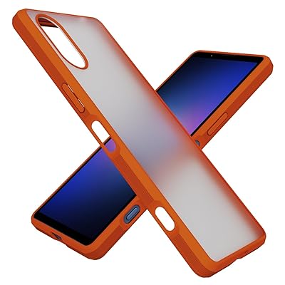 For Xperia5 V ケース SO-53D SOG12ケース 用 ケース 半透明 マグネット搭 ...