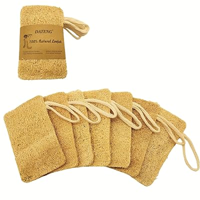 DATENG ヘチマたわし ヘチマスポンジ 天然へちま 台所 食器洗い キッチンスポンジ キズつけない 抗菌 ..
