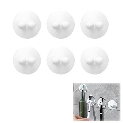 歯ブラシスタンド【6個セット】壁掛け 吸盤 歯ブラシホルダー 吸盤 歯ブラシ立て 省スペース 使いやす..