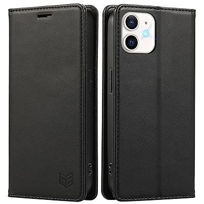 FeeY iphone11 ケース 手帳型 Iphone11 手帳ケース 耐衝撃TPU素材カード収納 マグネット内蔵 スタンド機能付き アイフォン 11携帯カバー 全面保護 あいふおん11 スマホケース 6.1インチ対応, ブラック