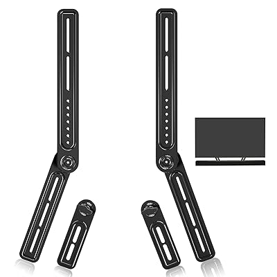 ユニバーサルサウンドバー専用金具 マウントキット 汎用 サウンドバー取り付け金具 賃貸 最大VESA 600x400mm 耐荷重10kg VESA設置 テレビの上下に取り付け可能 テレビや壁に取り付け可能 スピーカーブラケット スピーカーマウント 頑 ユニバーサルサウンドバー専用金具 マウントキット 汎用 サウンドバー取り付け金具 賃貸 最大VESA 600x400mm 耐荷重10kg VESA設置 テレビの上下に取り付け可能 テレビや壁に取り付け可能 スピーカーブラケット スピーカーマウント 頑