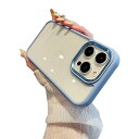 iPhone 13 ケース ストラップホール付き クリア 透明 iPhone13 カバー 2色 配色 薄型 可愛い レディース アイフォン13 背面ケース ハー...