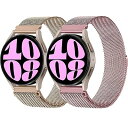 2枚 ラグ幅20MMのみ コンパチブル Galaxy Watch 7/6/5/4 40mm 44mm バンド/galaxyウォッチ 6 Classic 43mm...