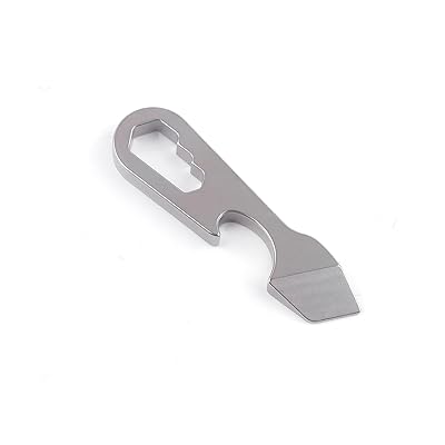 Hamans EDC プライバー マルチツール ミニ 4.2g チタンポケット 小型 プライバー 栓抜きレンチ