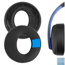 Geekria イヤーパッド Sport 互換性 パッド ソニー Sony PlayStations Gold Wireless Stereo CECHYA-0083 ヘッドホンに対応 パッド イヤー/イヤーカップ (冷却ジェル/ブラック)