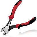 LEONTOOL 強力ニッパー 偏芯ニッパー 偏芯強力ニッパ パワーニッパー 電工偏芯ニッパー 強力刃 軽く切断可能 187mm 多機能ペンチ 偏芯機能 らくら...