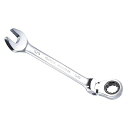 CoCud フレックスヘッドラチェットレンチ 5/8"ヘッド SAE 72ティース Cr-V コンビネーションレンチスパナ - (用途: 家庭用修理タスクに適用)