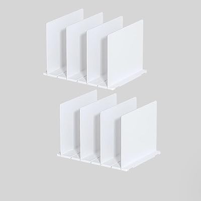 バッグ収納スタンド ホワイト カバン 収納 鞄 収納 仕切りスタンド 約W31.5XD24XH20cm (1組あたり) sma..