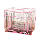 全5サイズ 小鳥カゴ 防寒カバー 鳥かご ケージカバー 防風 防塵 換羽期 飛び散り防止 丸ごと洗え クリアーケージカバー (M(49*38*42cm))