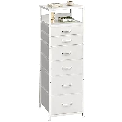 YeTom チェスト 7段6杯 タンス 収納チェスト スリム 洋服タンス たんす 箪笥 衣類収納 引き出し付き お..