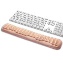 淳一屋 メモリーフォーム キーボードリストレスト 最新3.0波形カーブ設計 高弾性メモリーフォーム 滑り止めベース 快適サポート&疲労軽減 フルサイズキーボード...