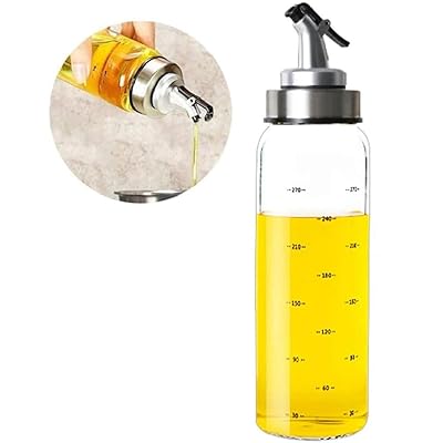 オイルボトル オイル缶 調味料入れ 醤油ボトル 酢ボトル 油さし オイル差し ガラス素材 防塵 業務用 家..