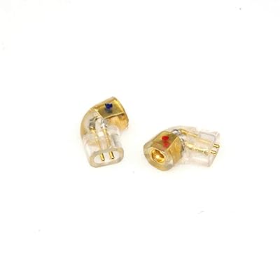 Linsoul 0.78mm 2pinとMMCXコネクタ互いに変換機 ミニーイヤホンイン金メッキターフェースプラグ 高温に対して強大な耐性をもって Westone W4R QDC UM3X UM3RC JH13 JH16 ES3など機種適用 (MMC Linsoul 0.78mm 2pinとMMCXコネクタ互いに変換機 ミニーイヤホンイン金メッキターフェースプラグ 高温に対して強大な耐性をもって Westone W4R QDC UM3X UM3RC JH13 JH16 ES3など機種適用 (MMC