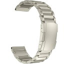MaKTech チタンバンド、22mm軽量ワンピースメタルリンクブレスレット、Samsung Galaxy Watch 3 45mm/46mm,HuaWei W...