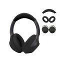 Aiivioll WH-1000XM4 イヤーパッド保護ケース ジッパーヘッドバンドプロテクター Sony WH-1000XM4/WH-1000XM3 オーバーイヤーヘッドフォン用、スポーティな防汗&お手入れ簡単なヘッドフォンシェル保護カバー (黒)