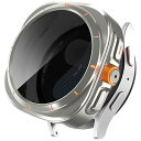 Miimall for Galaxy Watch 7 44mm カバー 覗き見防止フィルム 一体型 スケール 全面保護 耐衝撃 傷防止 強化ガラスフィルム 対応...