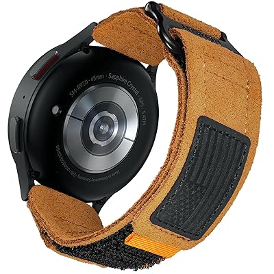 Hemsut 時計ベルト 20/22MM クイックリリース スマート・ウオッチ交換バンド Samsung Galaxy Watch 6/5/5 Pro/4/3/Gear S3/S2/Active 2などに対応 スエードレザー時計バンド Hemsut 時計ベルト 20/22MM クイックリリース スマート・ウオッチ交換バンド Samsung Galaxy Watch 6/5/5 Pro/4/3/Gear S3/S2/Active 2などに対応 スエードレザー時計バンド