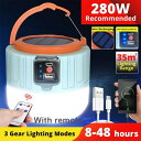 送料無料 ソーラー LED キャンプライト防水充電式テントランプポータブルランタン非常灯市場ランプ省エネ電球